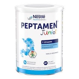 PeptamenJunior Pulver ist eine Spezialsondennahrung für Kinder ab 1 Jahr