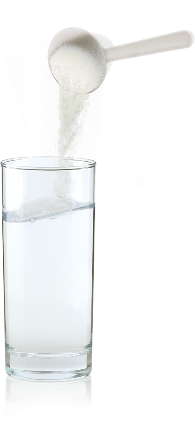 Optifibre Anwendung Wasserglas