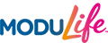 Logo von MODULA in Blau und Pink
