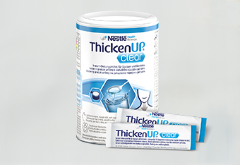 Nestlé Health Science ThickenUp Clear Produktverpackung