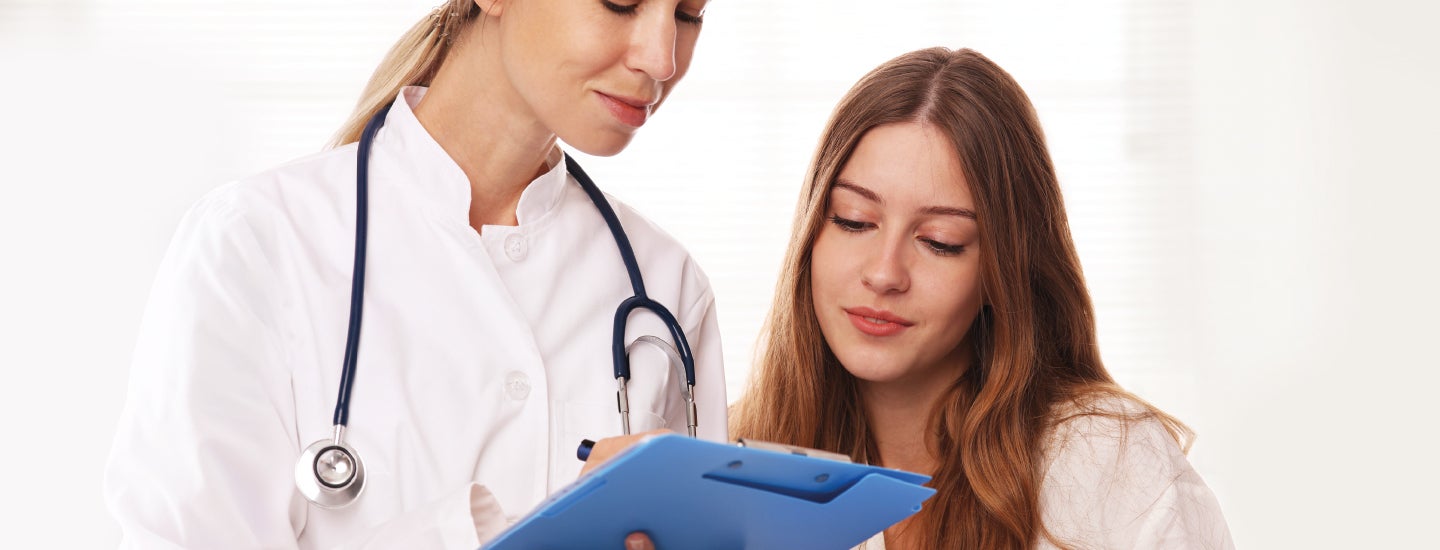 Arzt und Patient