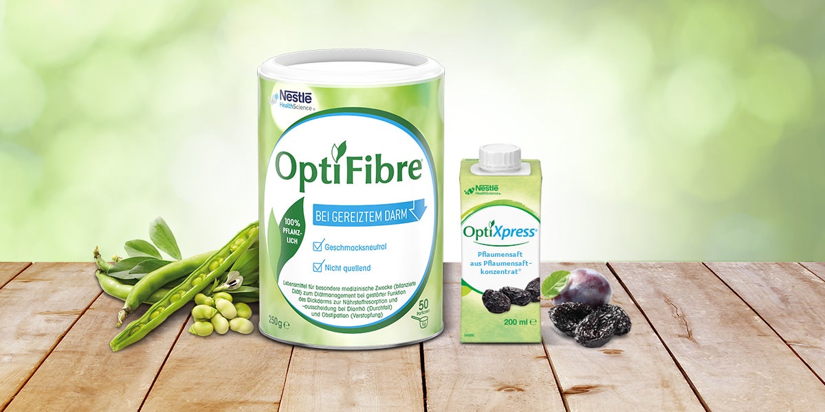 Darm unterstützen - Jetzt Optifibre kaufen