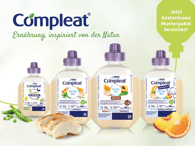 Flüssignahrung von Compleat Nature Mix 1.5 Protein, inspiriert von der Natur.