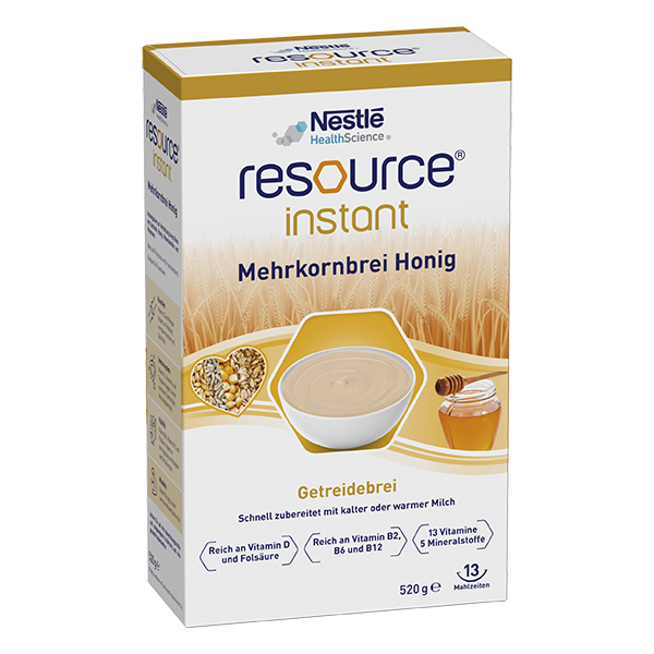 resource® instant Mehrkornbrei Honig