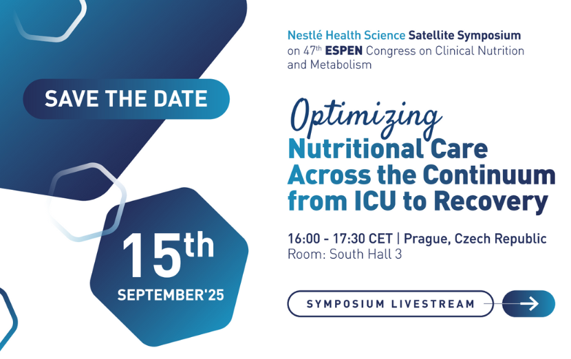 Symposium im Livestream: Optimizing Nutritional Care Across the Continuum from …