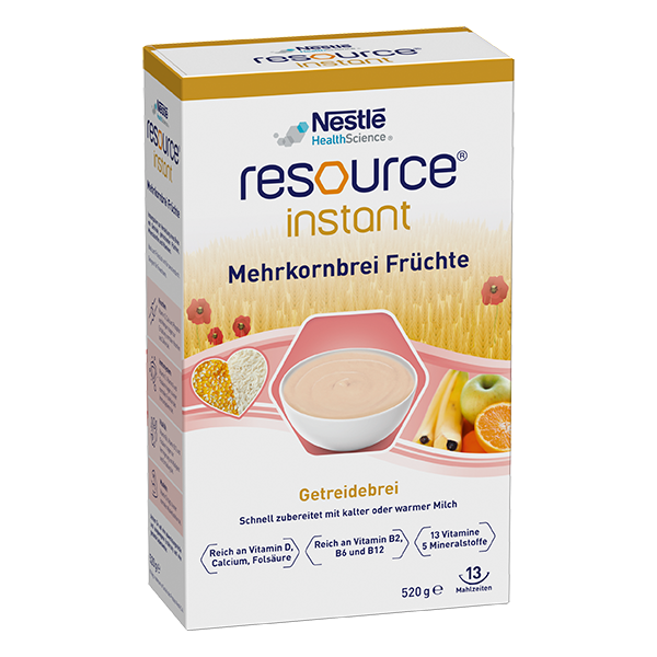 resource® instant Mehrkornbrei Früchte