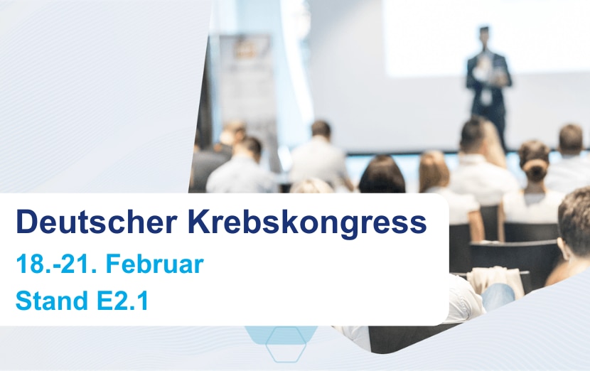 Treffen Sie uns auf dem Deutschen Krebskongress