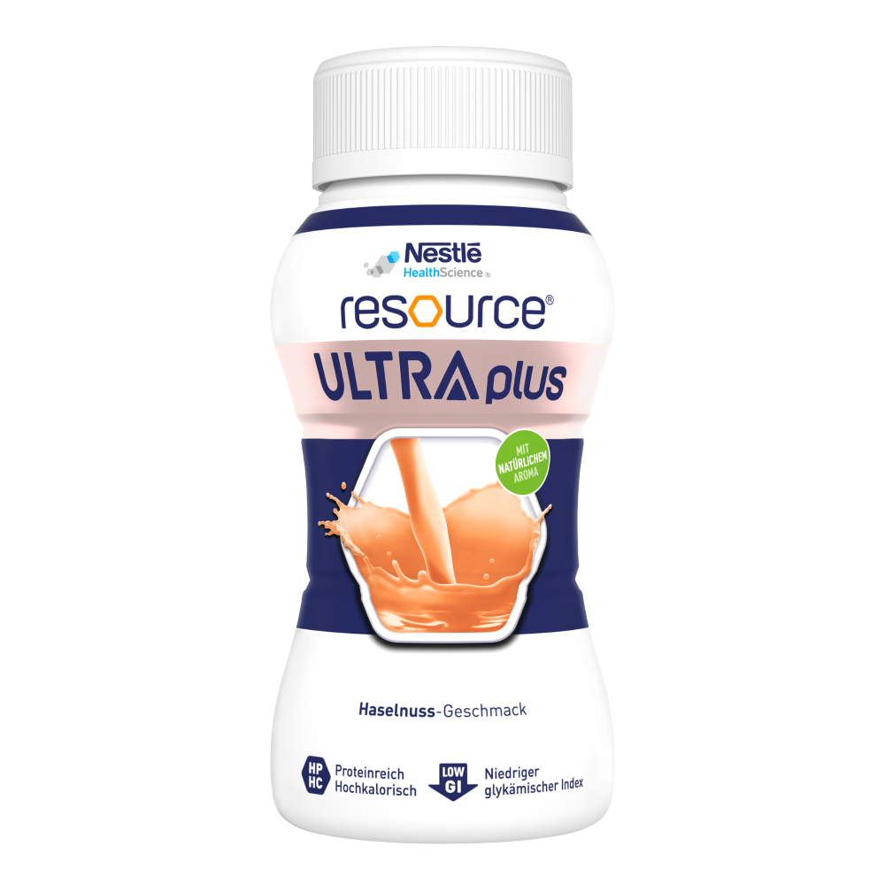 Resource Ultra Plus Haselnuss, 200-ml-Flasche