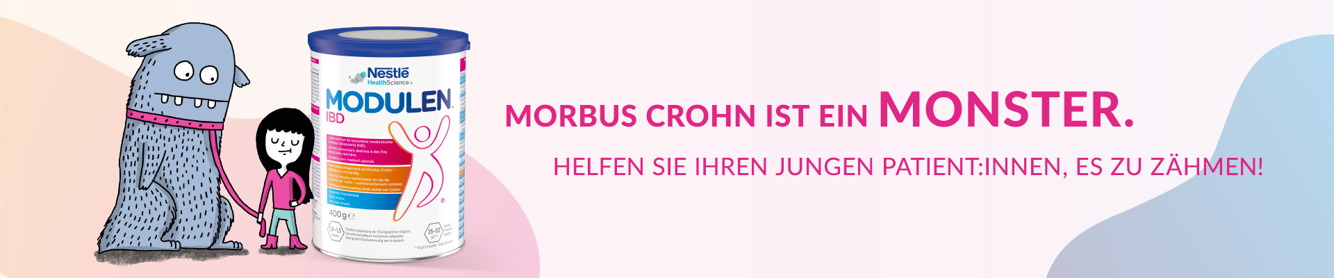 Morbus Crohn ist ein Monster