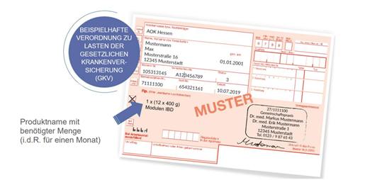 Modulen® IBD ist verordnungsfähig