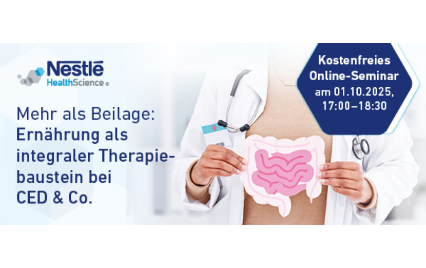 Webinar: Ernährung als Schlüssel in der CED-Therapie