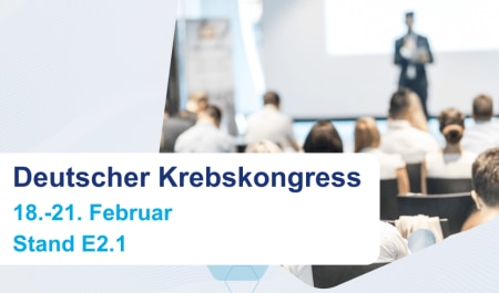 Treffen Sie uns auf dem Deutschen Krebskongress