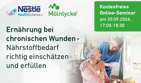 Ernährung bei chronischen Wunden: Nährstoffbedarf richtig einschätzen und erfüllen