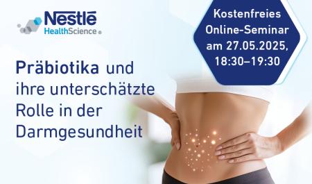 Kostenfreies Webinar: Präbiotika & Darmgesundheit
