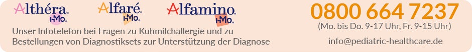 Hotline bei Fragen zu Kuhmilcheiweißallergie